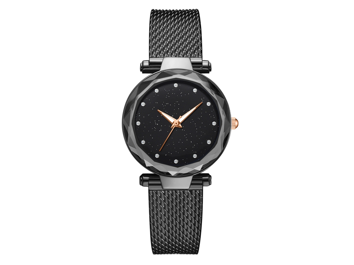 Reloj De Pulsera De Silicona Casual Simple Para Mujer Con Dial Redondo Cuarzo Negro