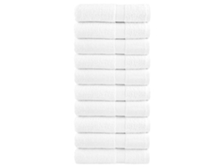 Toallas De Ducha Solund 10 Unidades Blanco 70x140 Cm 600 Gsm Wsd932509