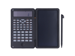 Ats-calculadora Científica Multifuncional Con Tablero De Escritura Borrable Para Oficina Y Educación Negro