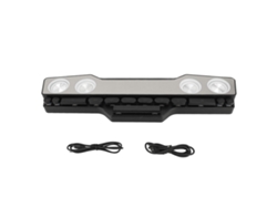 Teclado Con Altavoz Bluetooth Rgb Con Retroiluminación Colorida Para Juegos De Pc Inalámbricos, Sin Pérdidas.