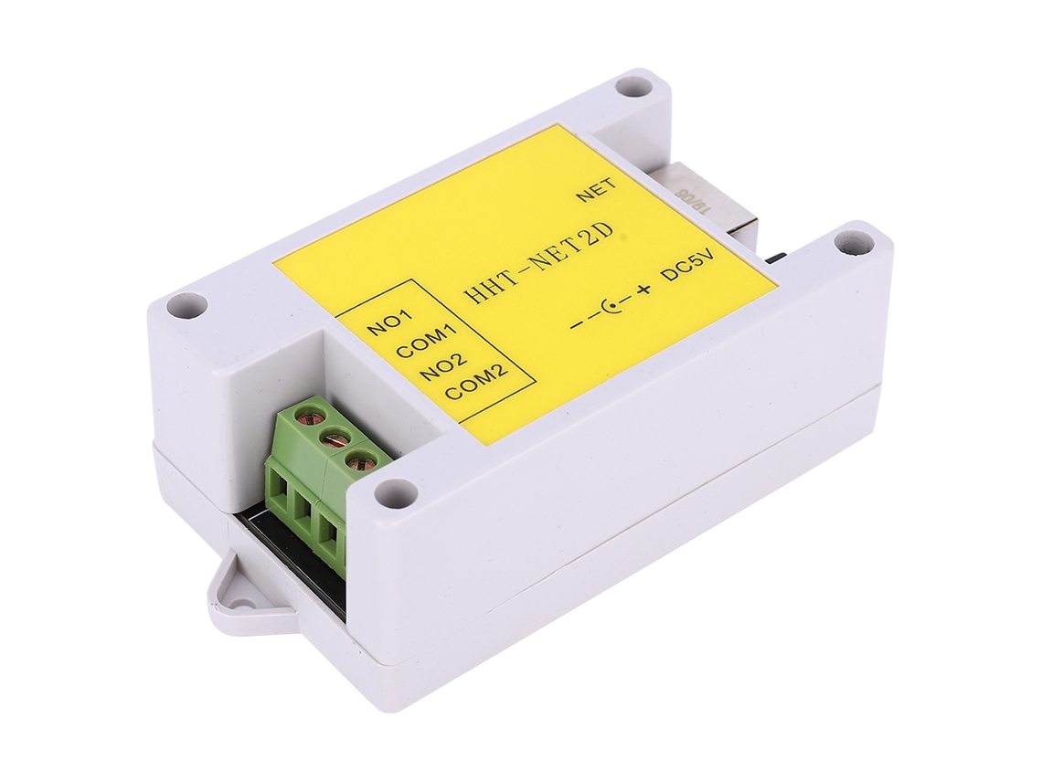 2026dz-módulo De Relé De Red Ip 2 Canales Control Remoto Para Hogar Inteligente Dc5v Hht Net2d