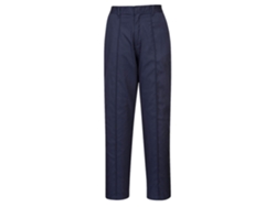 Pantalones elásticos para mujer – Comodidad y elegancia Azul marino / XL