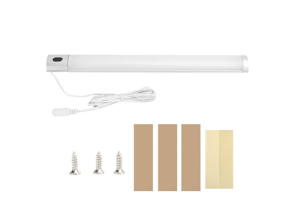 2026-luz Led Inteligente De Sensor De Barrido Mano 30cm 3000k 195lm Para Armarios Y Gabinetes