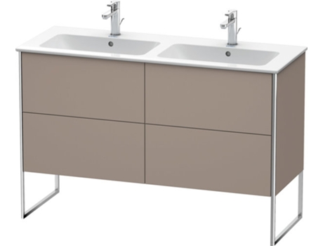 DURAVIT XSquare Vanity unit standing 128.0 x 47.8 cm, 4 cajones, para lavabo ME de Starck 233613