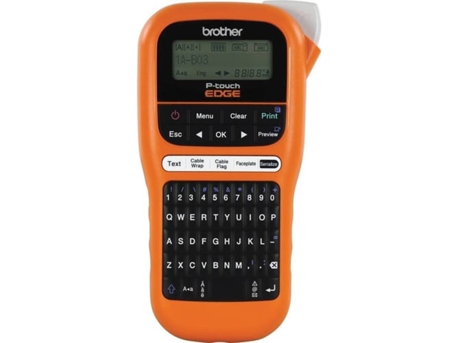 Etiquetadora BROTHER PT-E110 transferencia termal 180 x 180 DPI