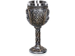 2026-copa Medieval Viking Caballero Rey Cruzado Gótico Acero Inoxidable Resina Regalo Decoración Oficina Hogar Bar