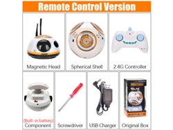 Coche robot RC de 2,4 G con sonido, sensor de gestos y control remoto, juguete inteligente programable para niños y niñas Aeuzwr