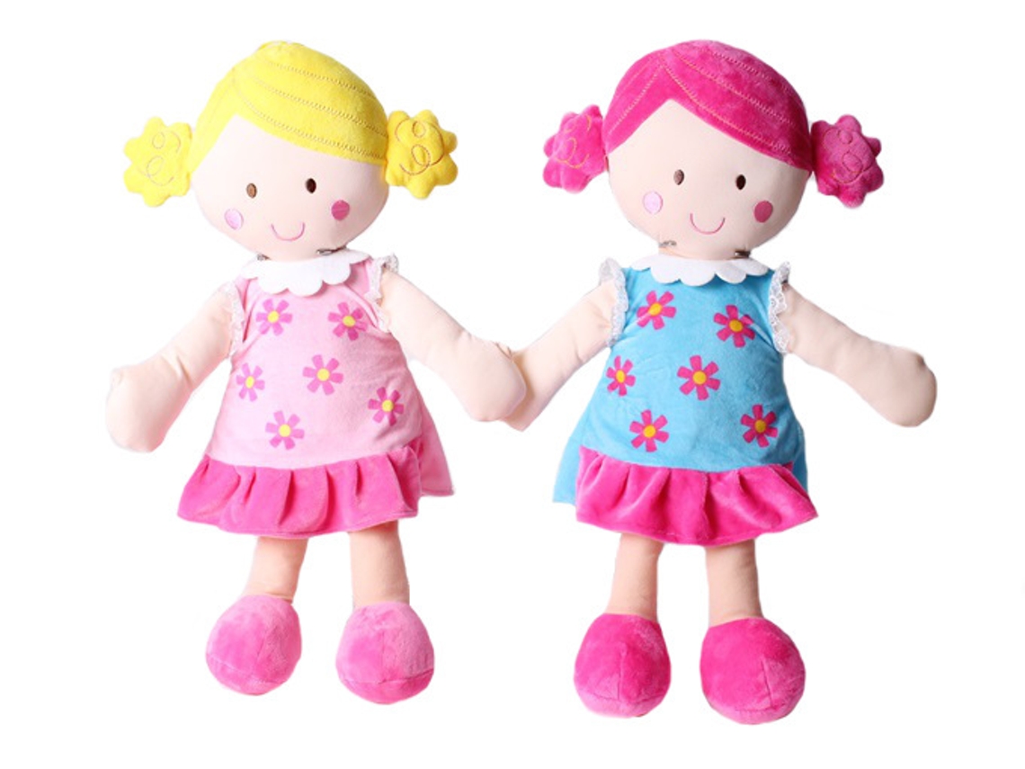 Peluches LPM Muñeca de Tela (Tam: 50 cm -1 Unidad - Envío aleatorio)