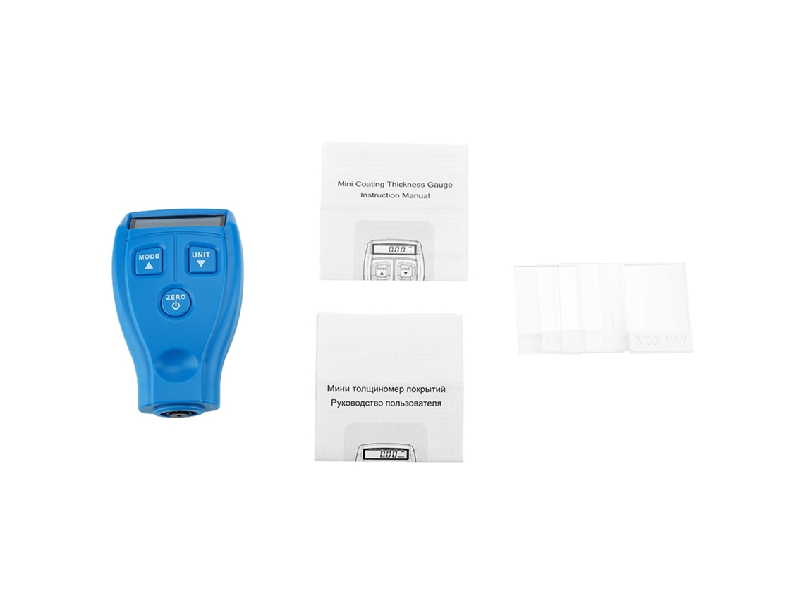Medidor Digital De Espesor De Recubrimientos Gm200a Con Pantalla Lcd Para Automóviles, Con Modos Para Automóvil/usuario Y Alta Precisión.
