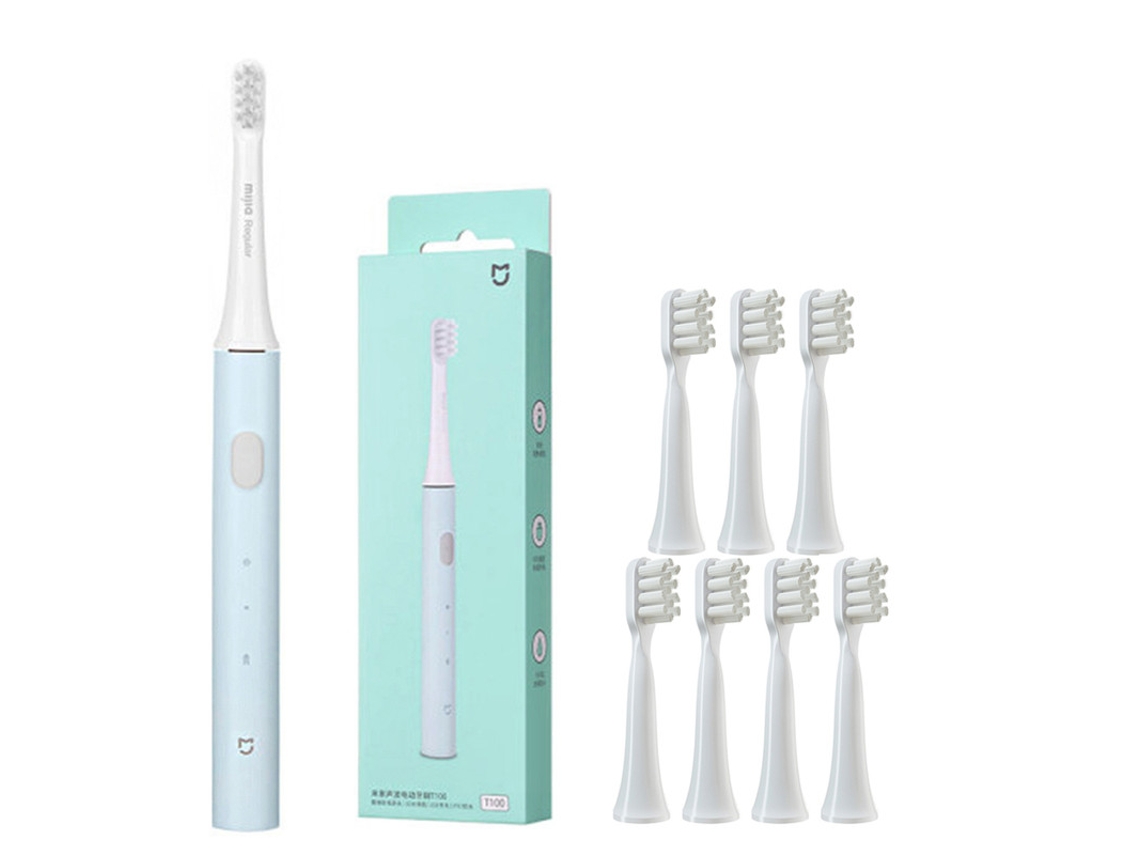 Cepillo de Dientes Eléctrico sónico Mijia T100, cepillo de dientes automático Ultra sónico para adultos, cepillo de dientes Usb resistente al agua GRPT