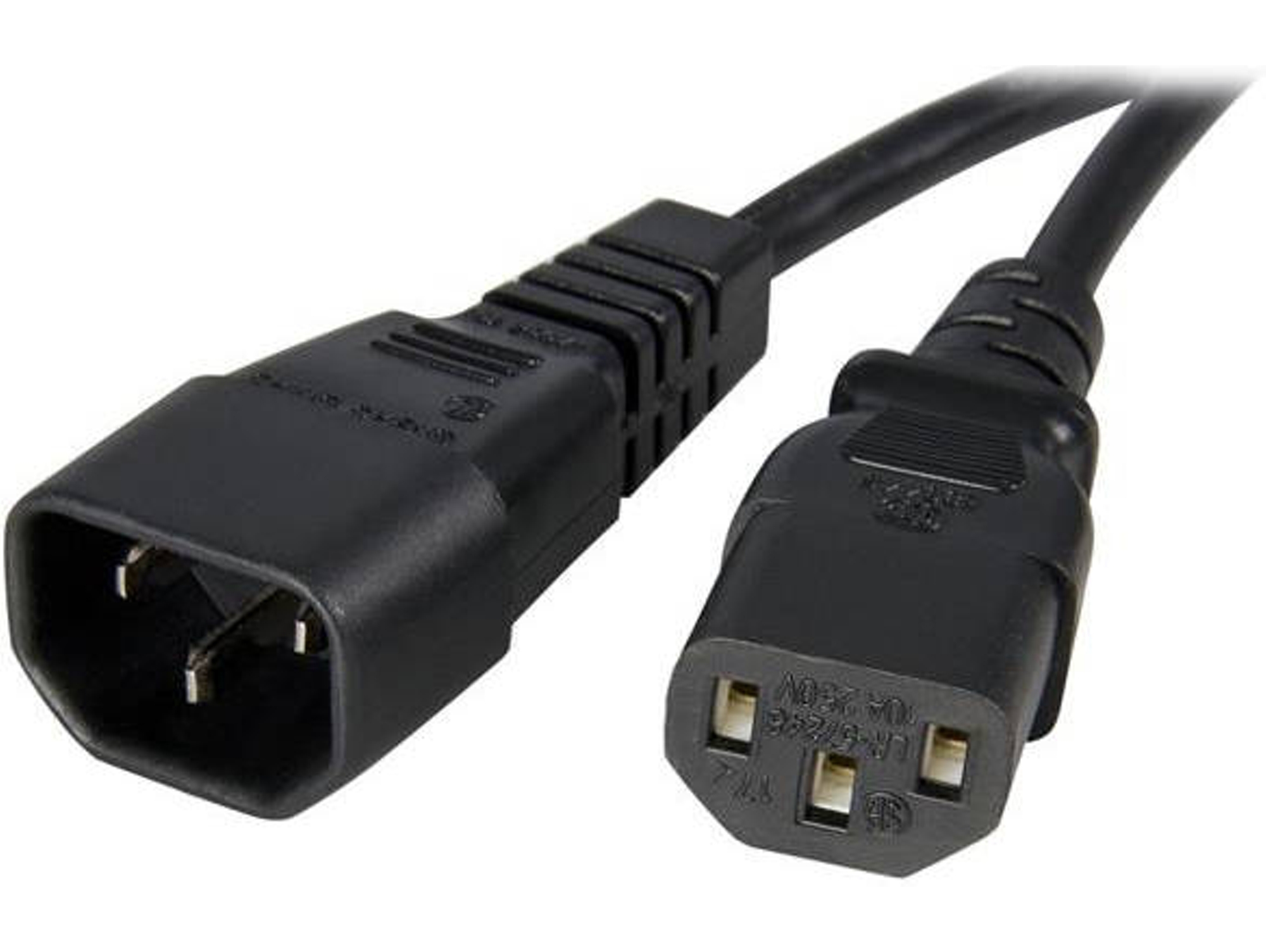 Cable de Alimentación STARTECH.COM (C13 - C14 - 1 m)