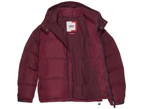 Plumífero TOMMY JEANS Alaska Rojo Blanco (XL)