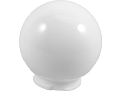 Globo Redondo De Acrílico Blanco Impermeable Para Iluminación Exterior, Diámetro De Repuesto 150 Mm, Uso