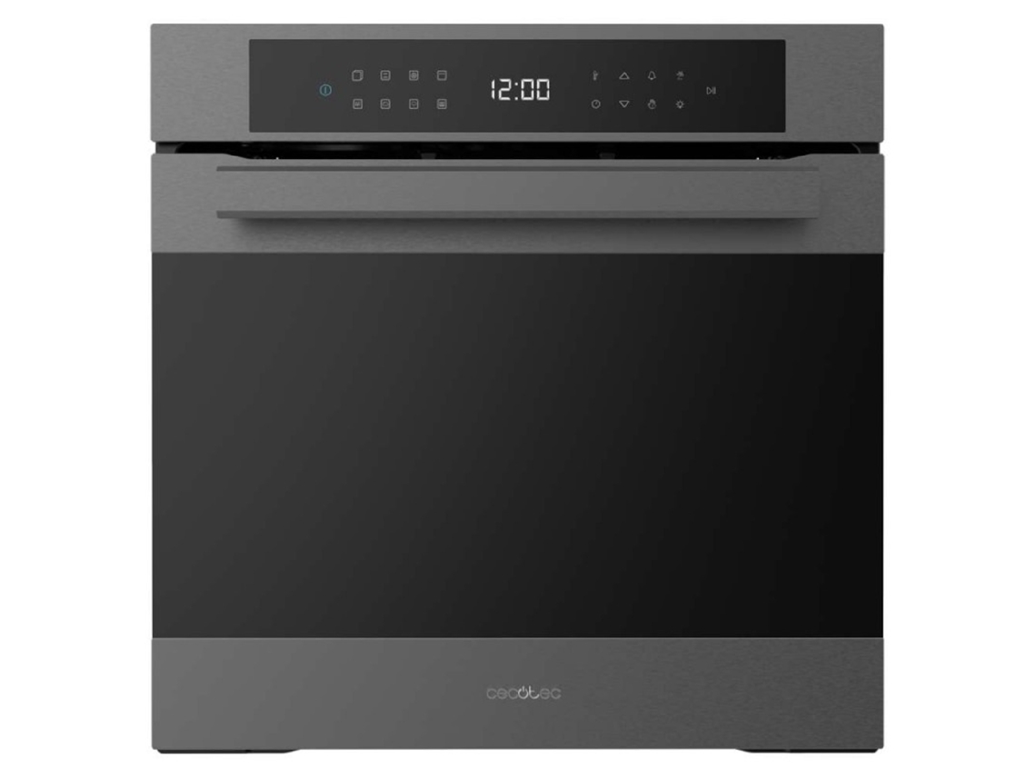 Cecotec Horno Integrable Pirolítico 60cm Bolero Hexa P506000 Matt A+. 3400w, 81l De Capacidad, 11 Funciones Con Airfryer Master