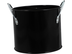 Contenedor Para Cocina, Organizador Cilíndrico De Hierro Negro Para Cubiertos De Cocina, Fácil De Usar.