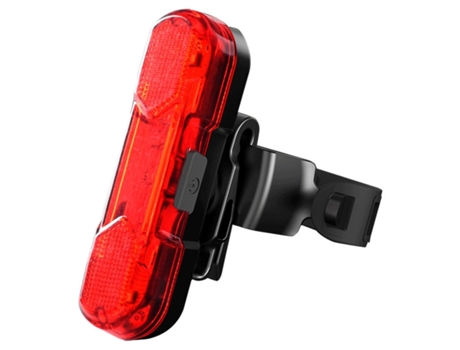 Luz trasera de bicicleta Luz trasera de bicicleta USB recargable Luz trasera de bicicleta Alto brillo Impermeable Negro ENZONS