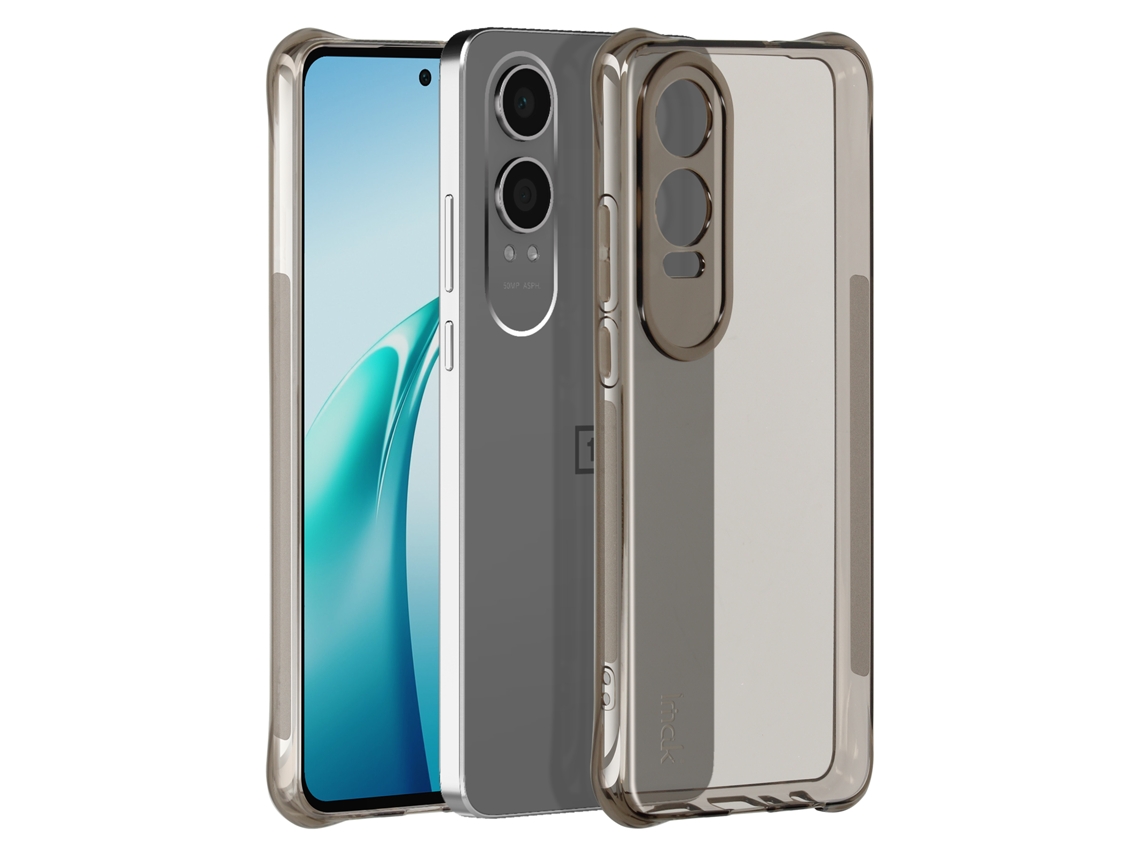 Funda Carcasa Nord Ce Lite Parachoques para Oneplus Nord Ce 4 Lite 5G IMAK Silicona Negro