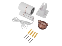 Secador De Pelo Plegable 1000w 3 Velocidades Iónico Negativo Compacto Para Viajes Blanco Oro Plug Us 110v