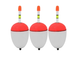 2026rebe-3pcs Boya De Pesca Eva Luminosa Con Palo De Luz Espuma Plástica Bobber Para Pesca En Mar 70g