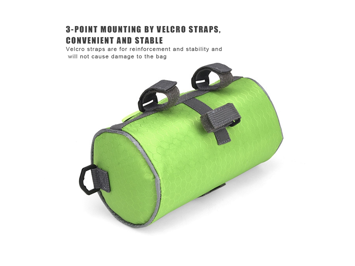 Bolsa Para Manillar De Bicicleta Con Pantalla Táctil Impermeable Gran Capacidad 1,2,3