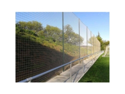 Poste metalico 6 mts para red proteccion sin botes