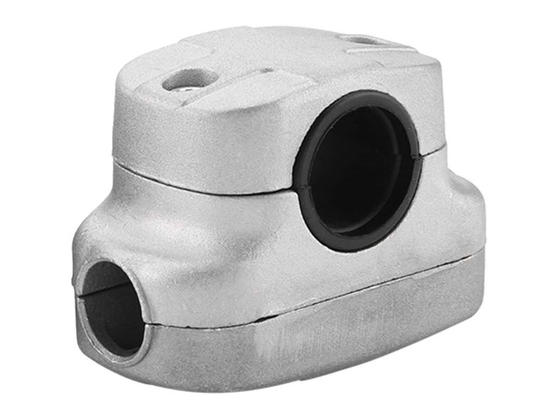 Soporte De Mango Universal Para Cortacésped, Clamp De Poste De Aluminio Resistente Y Robusto