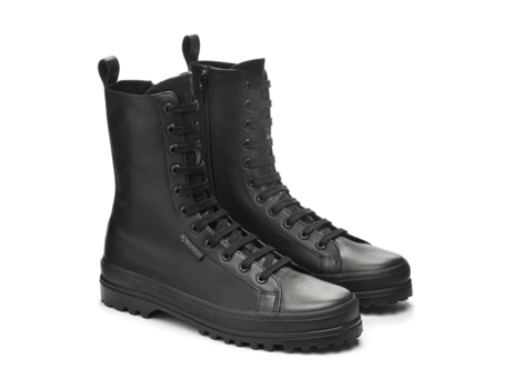 Botas de Mujer SUPERGA Alpina High Napa Negro (38)