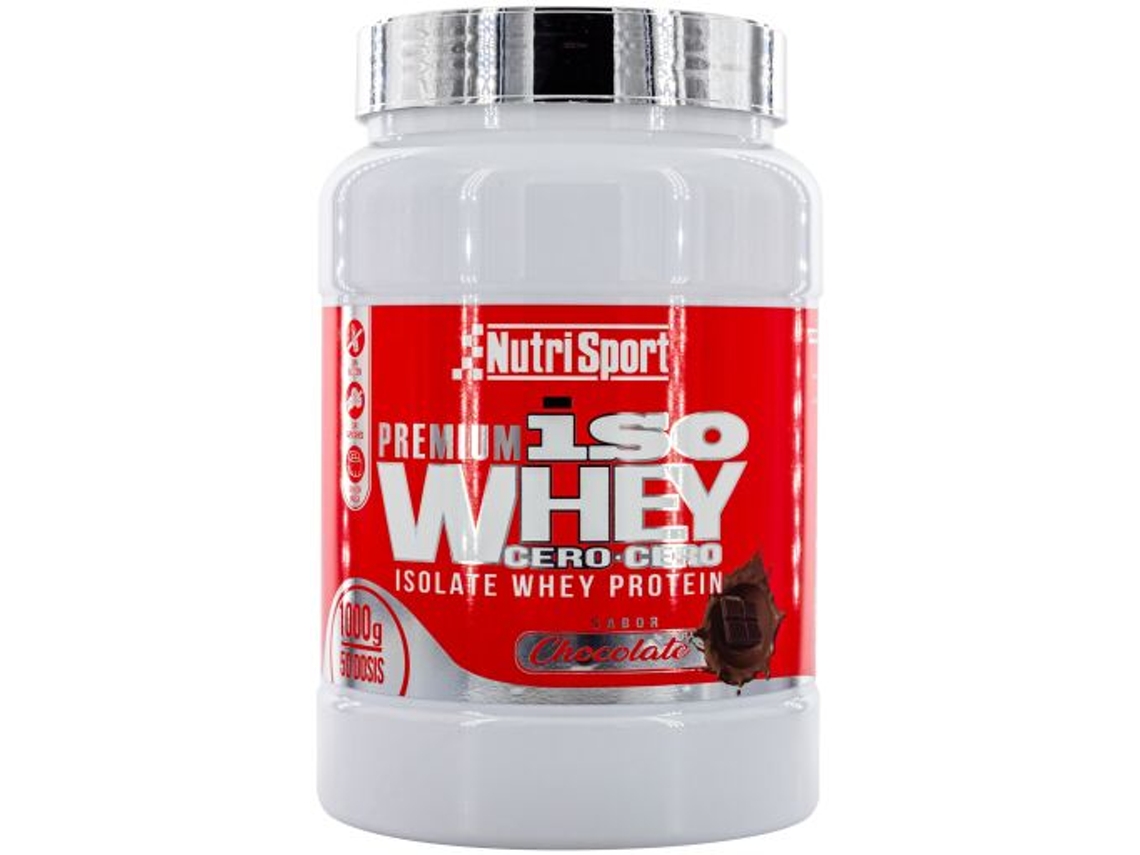Complemento Alimenticio NUTRISPORT Iso Whey Zero Zero (1 kg (Chocolate))