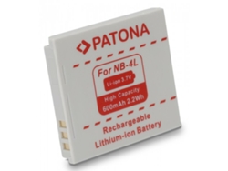 Batería Patona para Canon NB-4L 600mAh