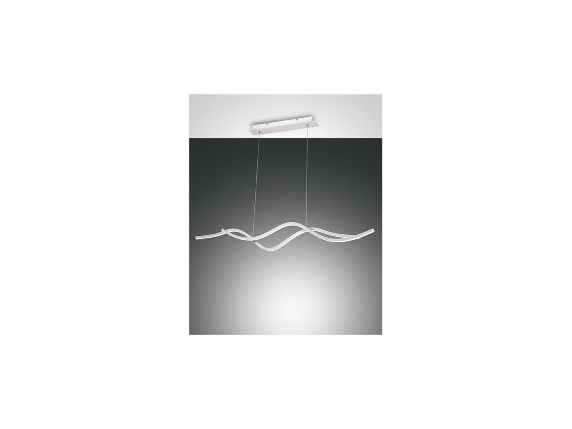 Lámpara colgante LED Sinuo 36W Blanco 3666-45-102 FABAS LUCE