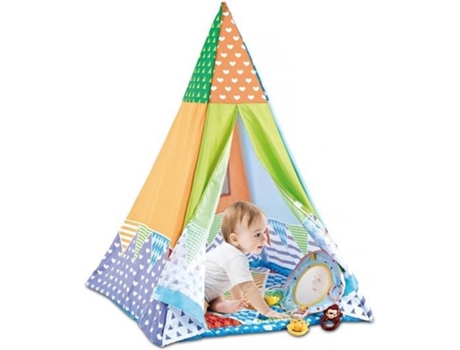 Gimnasio CHIPOLINO 2 En 1 Manta De Actividades Tipi Party Time (Edad Mínima: 3 Años)