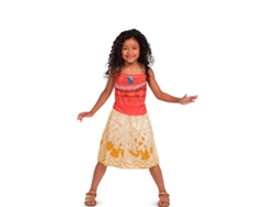 Disfraz de Niña LIRAGRAM ESPAÑA Clásico Da Princesa Moana Vaiana  (5 - 6 años)