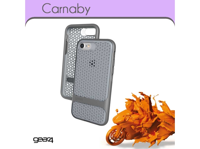 Funda iPhone 7 Plus GEAR4 Carnaby Plateado