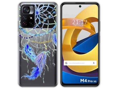 Carcasa Xiaomi POCO M4 Pro 5G TUMUNDOSMARTPHONE Dibujos Transparente Multicolor