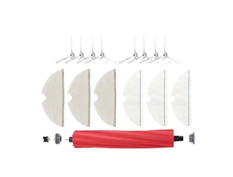 Cepillo lateral 15 piezas para Xiaomi Roborock T8 Robot principal paño de fregona lavable