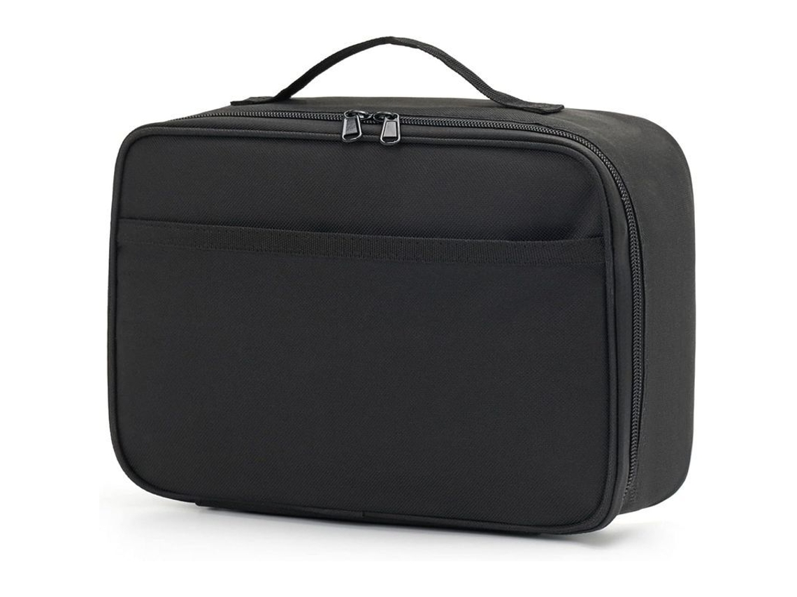 Mini Bolsa De Almuerzo Infantil, Isotérmica, Reutilizable Con Forro Impermeable (negra)