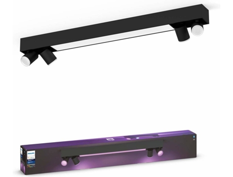 PLAFON DE 4 FOCOS CENTRIS PHILIPS HUE