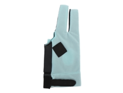 Guante De Billar De 3 Dedos, Antideslizante, Transpirable, De Alta Elasticidad, Guante De Snooker Con Velcro, Verde Claro.