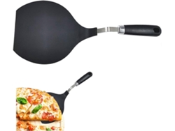 Rebe-kit Completo De Pizza - Paleta De Acero Inoxidable Y Piedra De Pizza 16cm - Fácil Almacenamiento Y Manejo