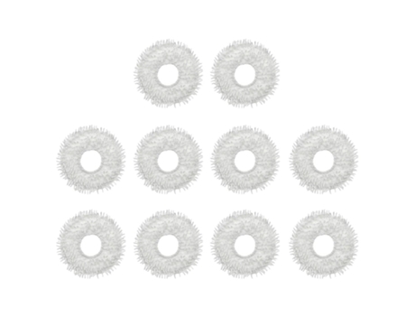 10 Uds paño de fregona para Dreame Bot W10/W10 Pro Robot de barrido almohadilla de fregona