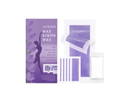 Bandas de cera eficaces para la depilación facial y corporal.