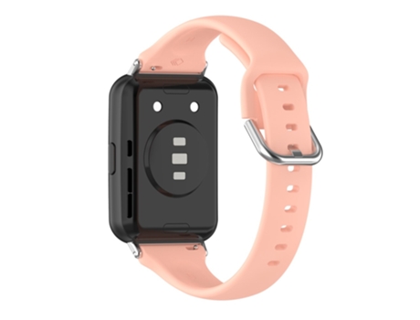 Correa de Silicona liberación rápida para Huawei Watch Fit 2 - color rosa pálido
