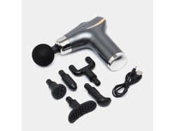 Mini masajeador muscular T Compact de 6 cabezales