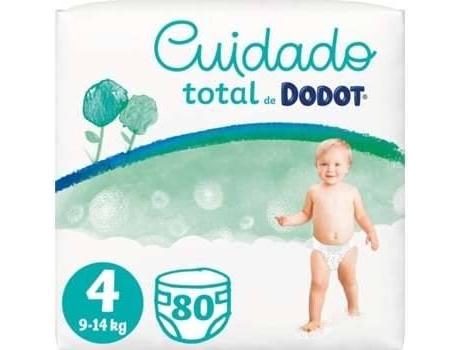 FRALDA DODOT CUIDADO TOTAL T4 80 (2X40)