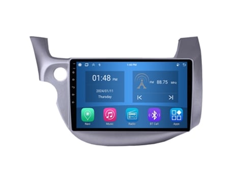 Autoradio 4GB RAM64GB ROM ROVERONE para Honda Jazz 2 GG 2008 - 2014 Fit 2 GE 2007 - 2014 CarPlay Android Coche Radio Bluetooth Navegación