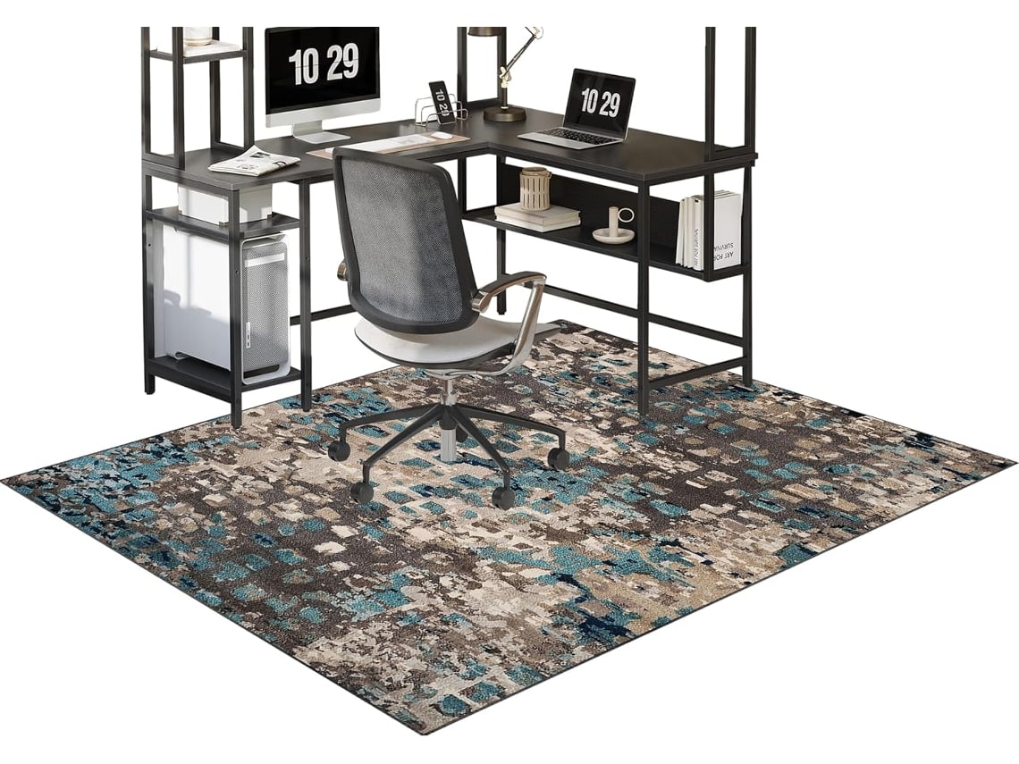 Alfombrilla Protectora Suelo Oficina, Duros, Xunzheng Sillas Juegos, Suelos Protege Parquet,, 80 X 100 Cm