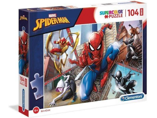 Puzzle CLEMENTONI Spiderman (104 Piezas)