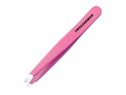 Pinzas inclinadas TWEEZERMAN rosa