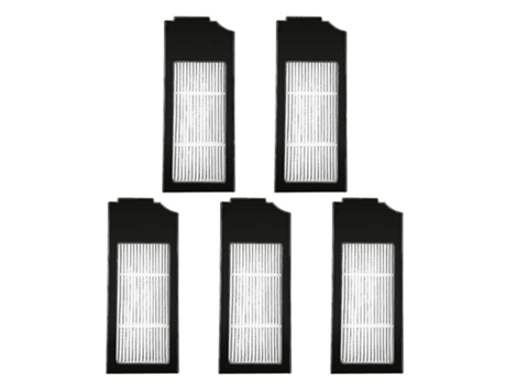 Paquete de 5 filtros Hepa de repuesto para Ecovacs Deebot X1 Omni Turbo