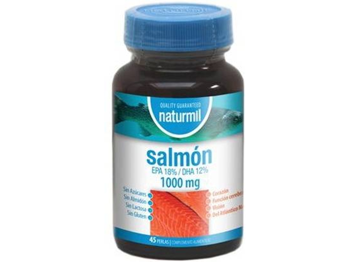 Complemento Alimentar NATURMIL Salmão (45 pérolas de 1000mg)